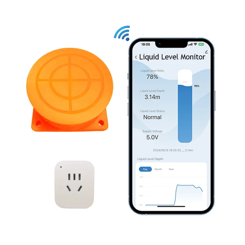 

Moray ME201WCS Умная розетка Дистанционный вид Счетчик воды Wi-Fi Вилла Квартира Дистанционный датчик резервуара для воды
