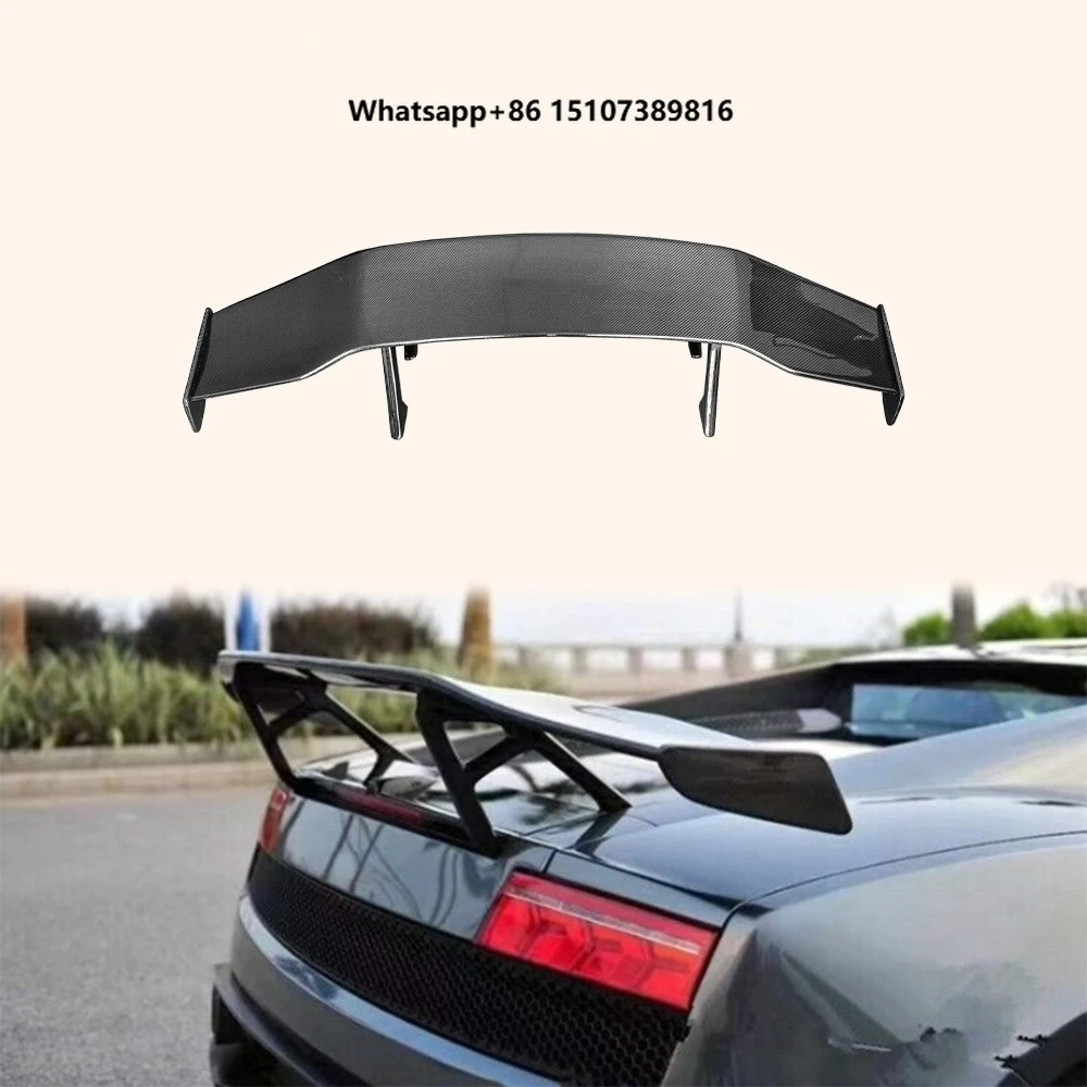 For Gallardo LP570 560 550 10-13 Carbon V Style Rear GT Spoiler