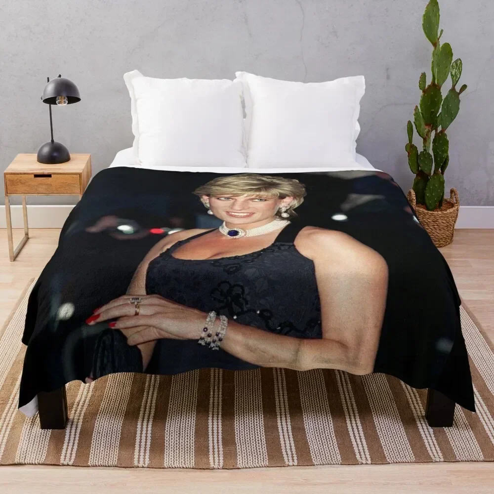 

Lady Di Throw Blanket Stylish Warm Blanket for Living Room Bedroom