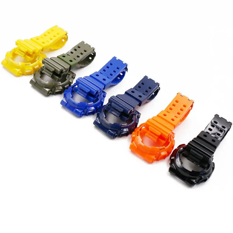 High Quality Silicone Strap for Casioak GA-110 GA100 GD120 Rubber Watchband with Watch Case Rubber Watch Strap Watch Serise