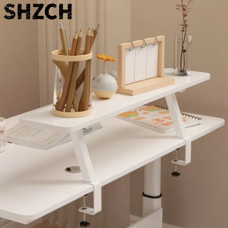 Simple Desktop Bookshelf Student Dormitory Storage Shelf Office Desktop Computer Monitor Height Increase Finishing Shelf