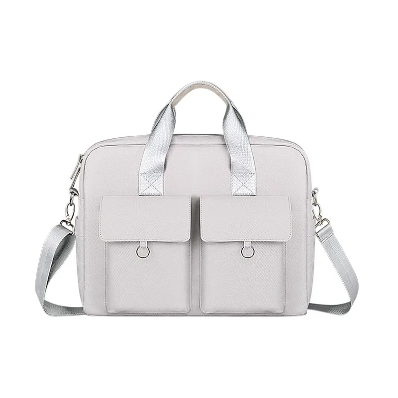 Borse per laptop di grande capacità adatte per 13,3, 14,1, 15,4, 15,6 pollici, Apple MacBook, valigetta a tracolla, borsa interna per laptop