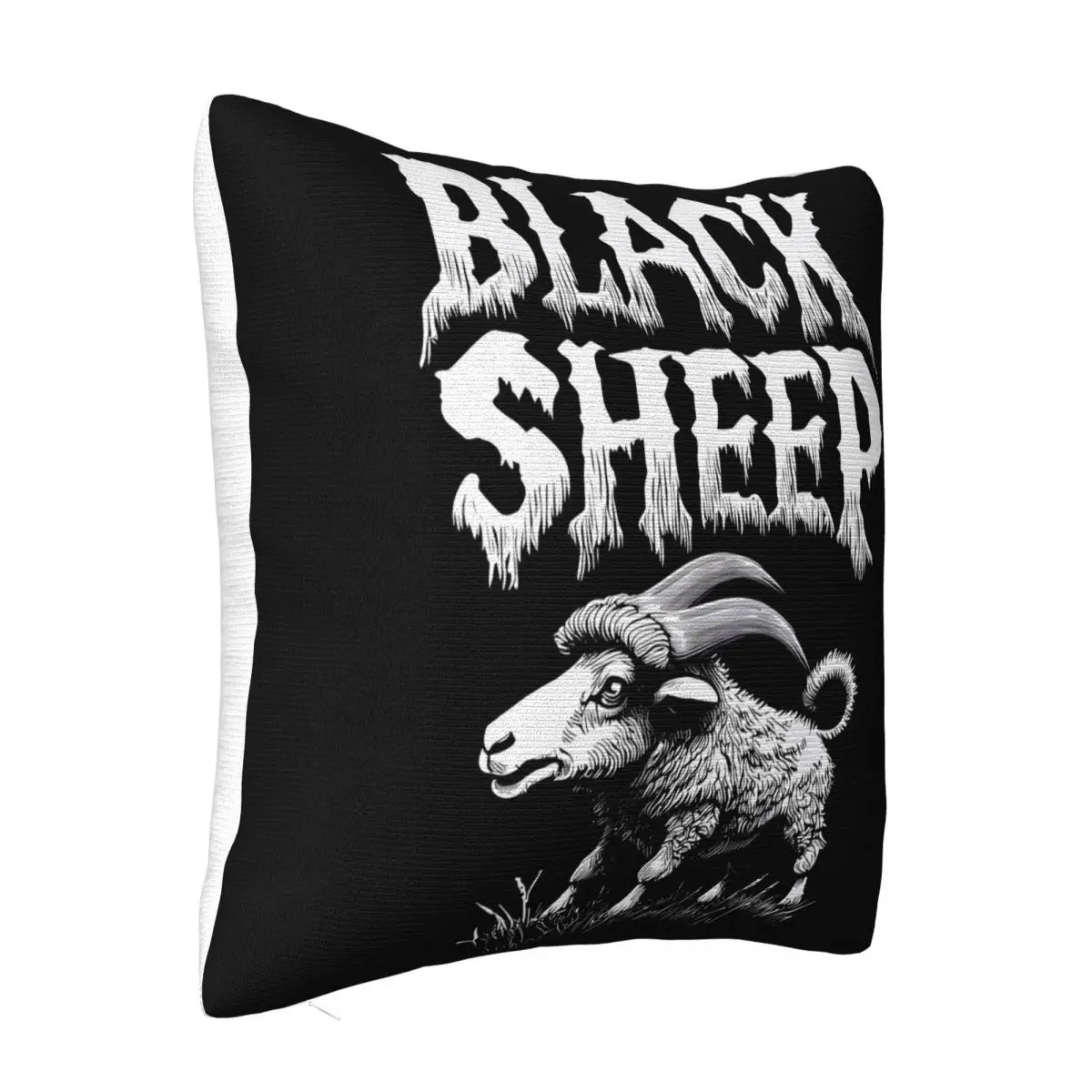 Black Sheep Pillow Cover Ornamental Pillows Anime Body Pillow Case Pillow Case Pillow Cover