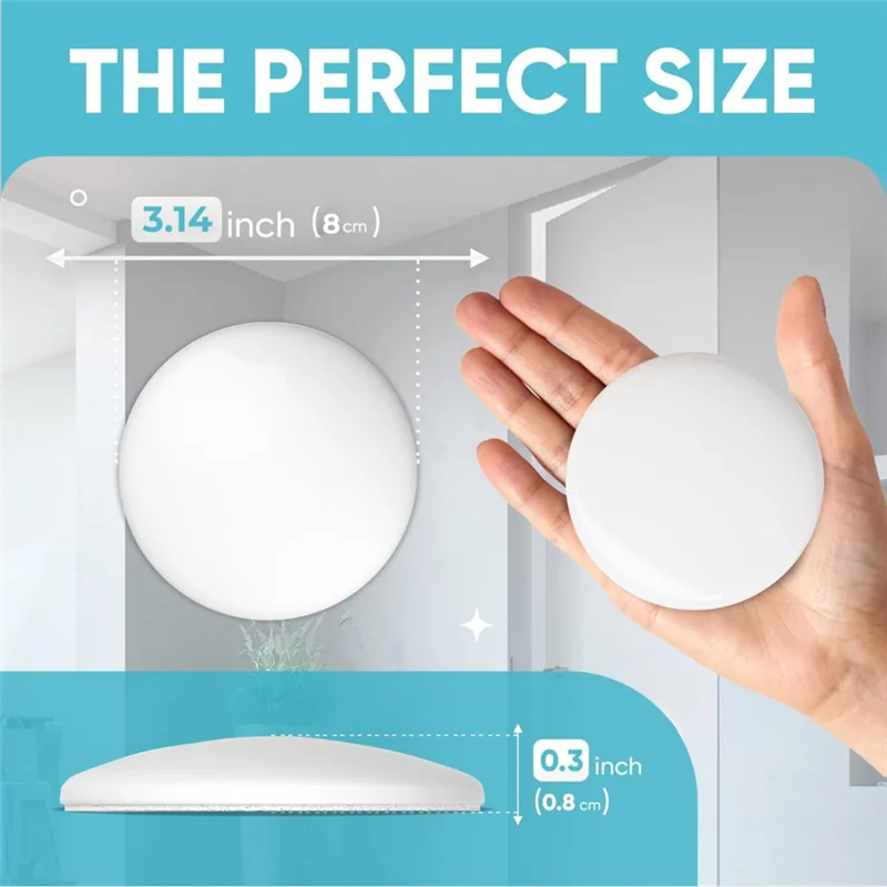 

ABVS Quiet Wall Protector For Door Handle Guard Door Bumper Silence Door Stopper Wall Protector