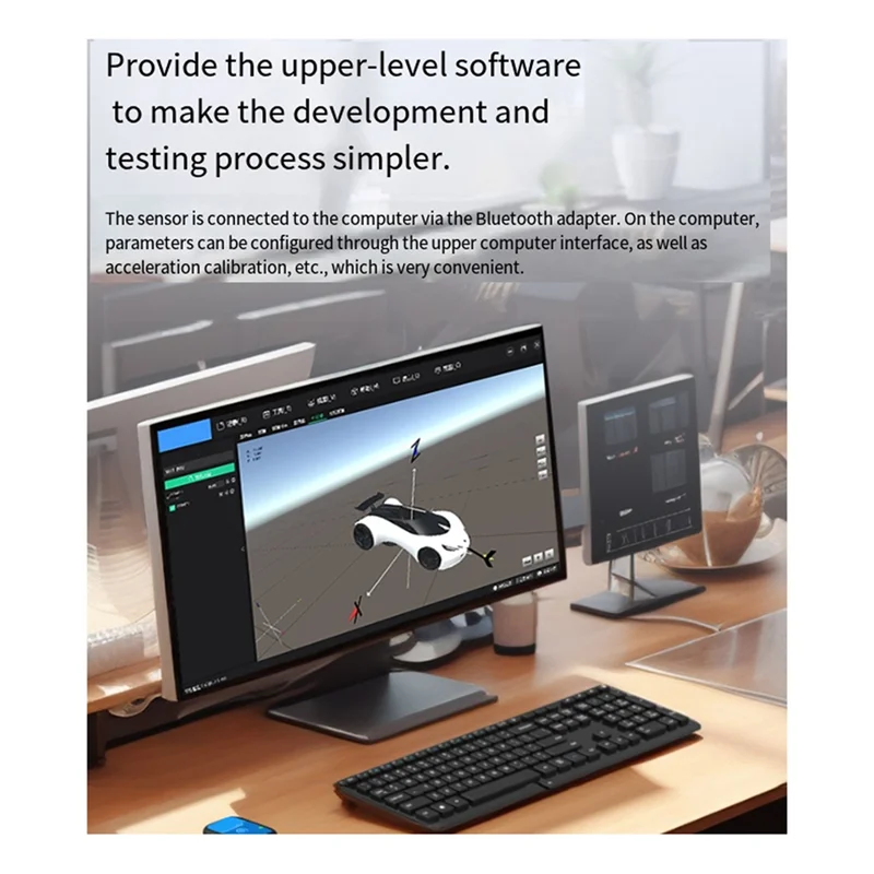 ABGI-WT9011DCL-BT50 Bluetooth 5.0 Accelerometer Gyroscope Electronic Compass 50M Range Magnetometer Sensor