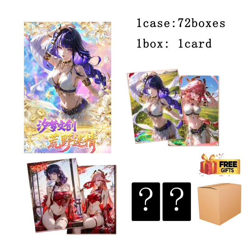 

Оптовая продажа, коллекция «История богини», коробка-бустер, чехол из акриловой бумаги, карты «Красивая девушка», игры для вечеринок для взрослых