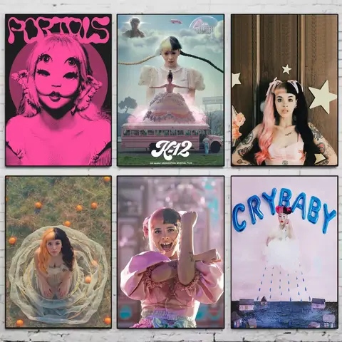 Pop Star M-Melanie M-Martinez Poster HD art sticky wall waterproof home living room bedroom bar aesthetic decoration