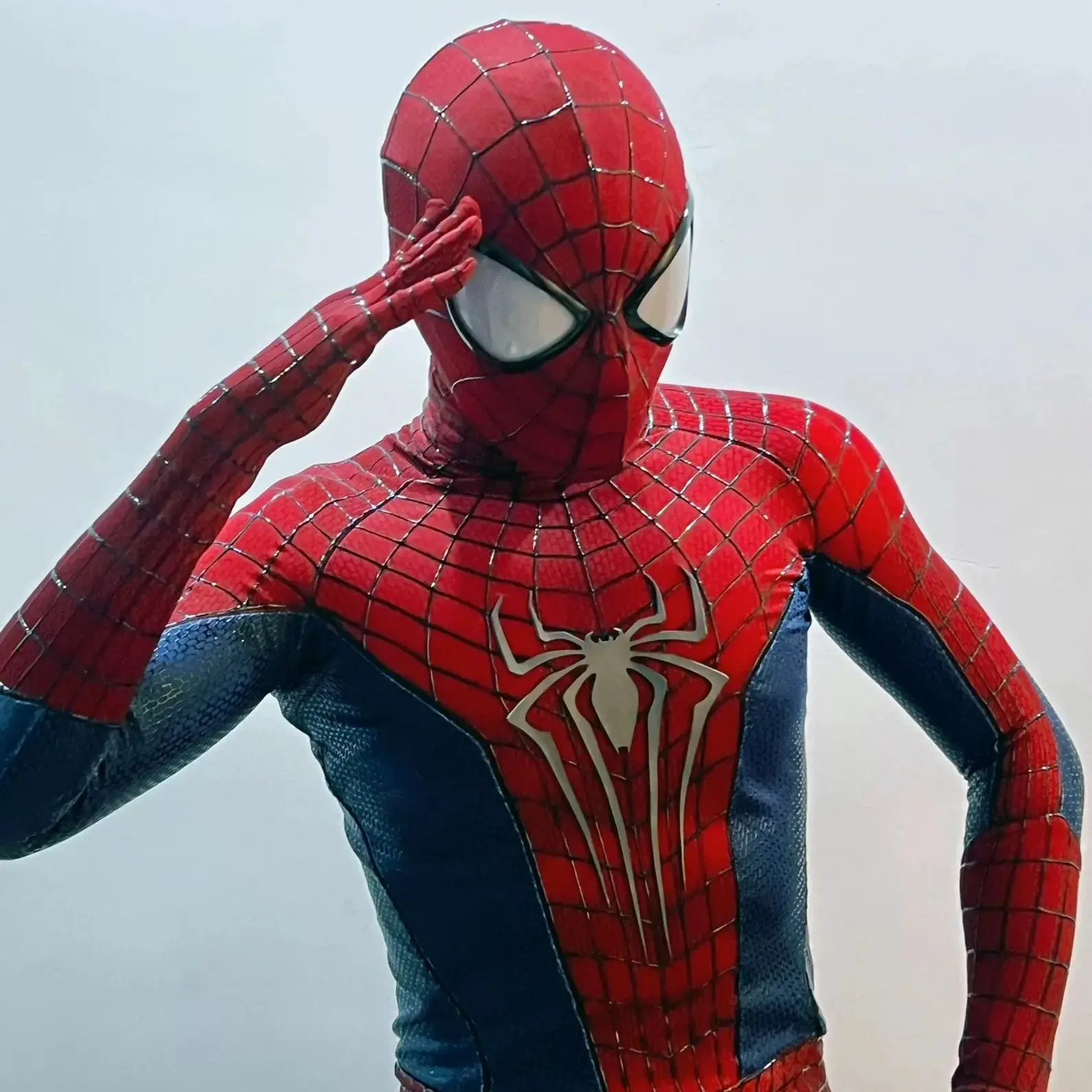 アメイジング スパイダーマン 2 マスク フェイスシェル付き、磁気