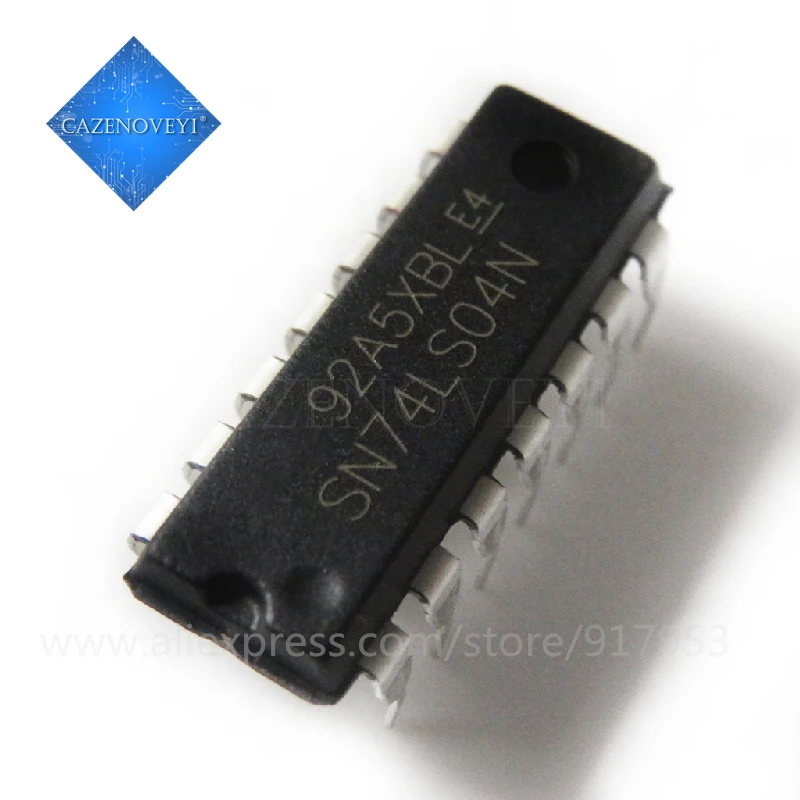 VANXV 10 pz/lotto SN74LS04N SN74LS04 DIP14 DIP 74LS04N 74LS04 nuovo originale In Magazzino