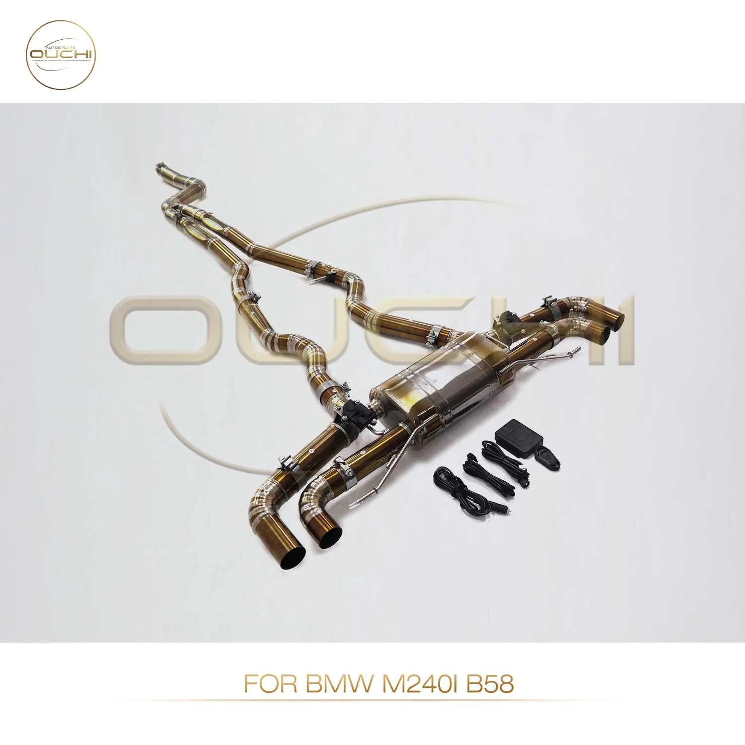 

Ouchi Titanium Alloy Catback Exhaust System For BMW M240I B58 High Performance Automotive Accessories
