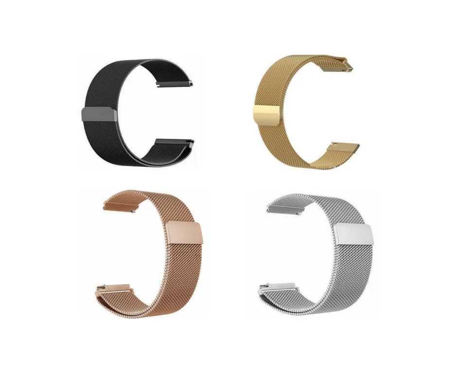 

Миланский ремешок для часов из нержавеющей стали с магнитной петлей для умных часов Huawei GT, новый аксессуар для часов с трекером сердечного ритма и активности