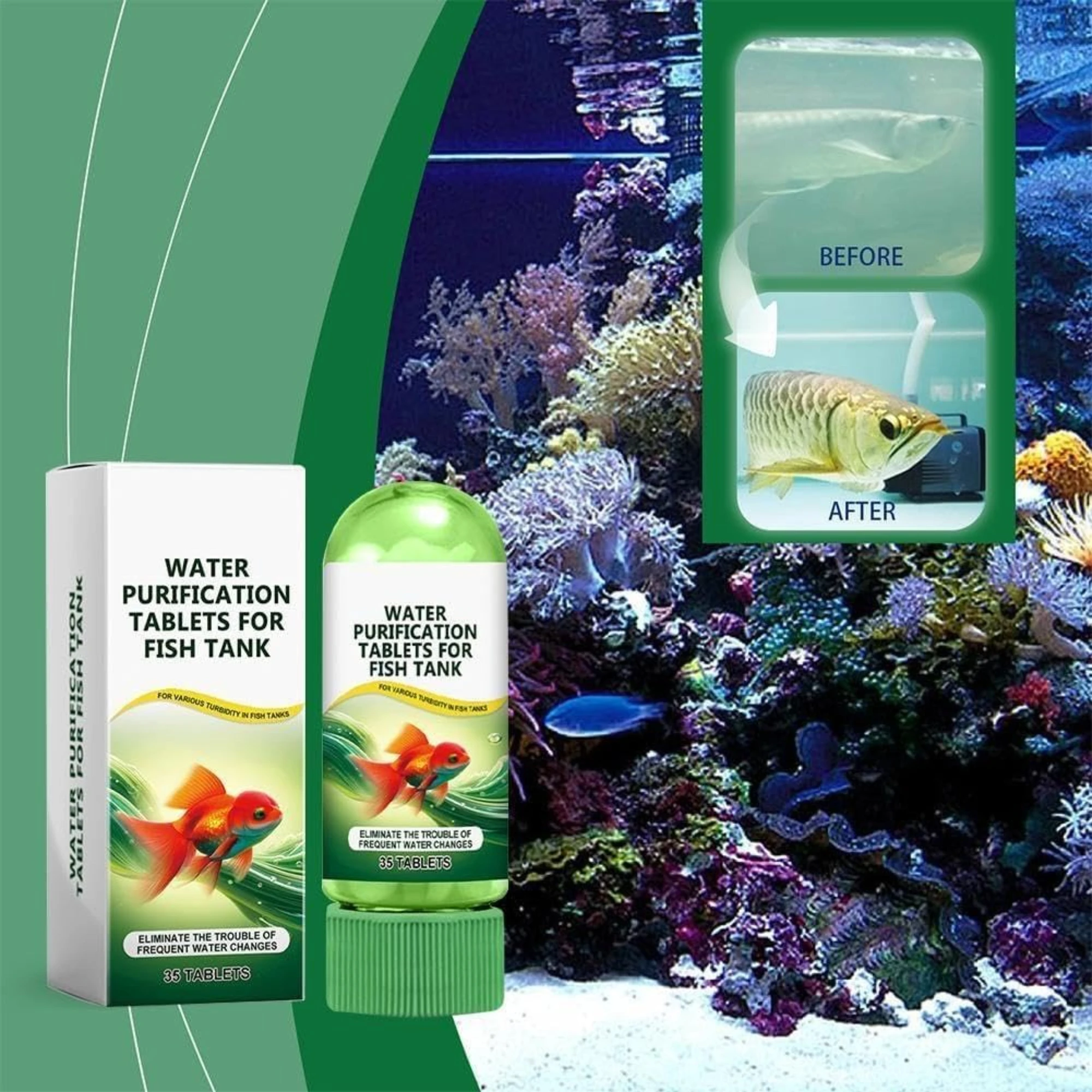 Water Tablet Fast Water Purifi - огляд і ціна Water Purification Tablet