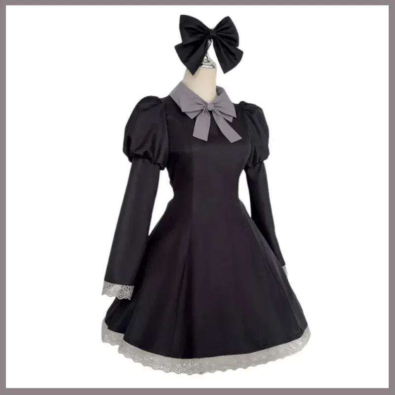 Anime Panty with Garterbelt Stocking Anarchy Cosplay Costume Gothic Princess Dress Uniform Wig Woman Sexy Party Suit cm;5