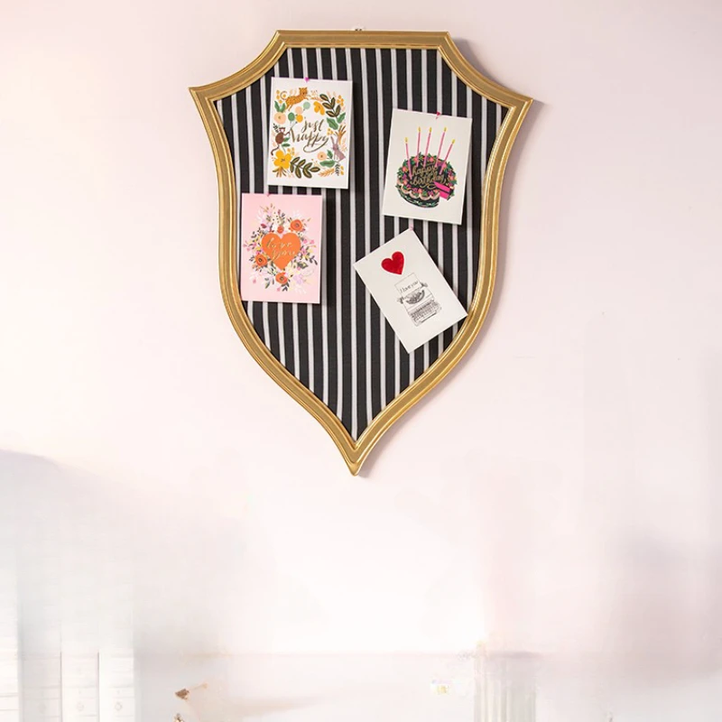 Nordic Black White Vertical Stripe Wall Hanging Creative Shield Wall Decor Living Room Decoration Home Message Board Eco Wear