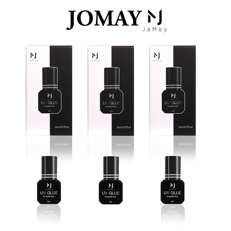 Nuovo GLUE UV Per Estensioni Delle Ciglia Adesivo 1-3S Asciugatura Rapida Forte Polimerizzazione Rapida Forniture Professionali Colla Per Ciglia Impermeabile