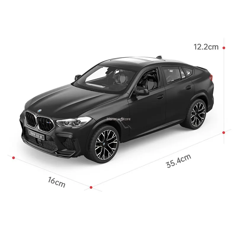 BMW X6 M RC Car 1:14 Scale Remote Control Car Model Radio Controlled Auto Machine Vehicle Toy Gift for Kids Adults