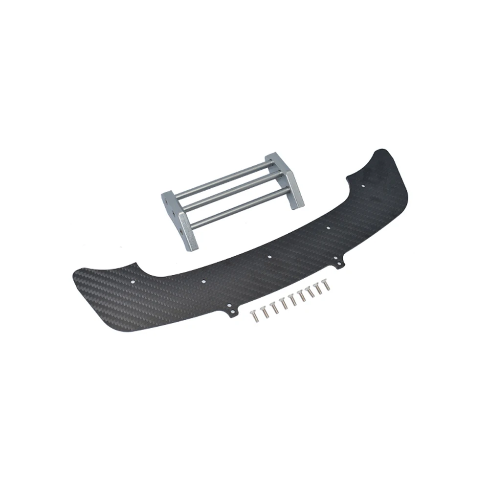 GPM Metal Front Bumper Carbon Fiber Front Chassis Splitter ARA320520 For ARRMA 1/7 INFRACTION 6S ARA109001 Upgrade Accessories