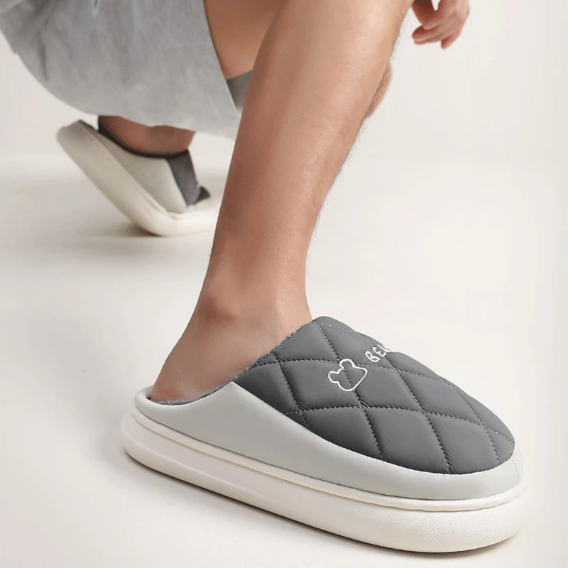 

Домашние нечеткие тапочки, женские пушистые зимние теплые меховые плюшевые домашние ленивые женские термопушистые домашние туфли на плоской подошве, мужские шлепанцы на платформе