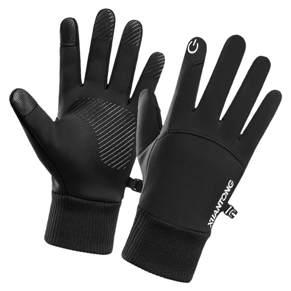 

Waterproof Warm Winter Mens Thermal Cloth Long Riding Wear Resistant Non Slip Touch Screen Convenient Winter Gloves Gloves