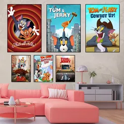 BEAST KINGDOM Tom and Jerry Cartoon Poster Home Room Decor Livingroom Bedroom Aesthetic Art Wall Painting Stickers