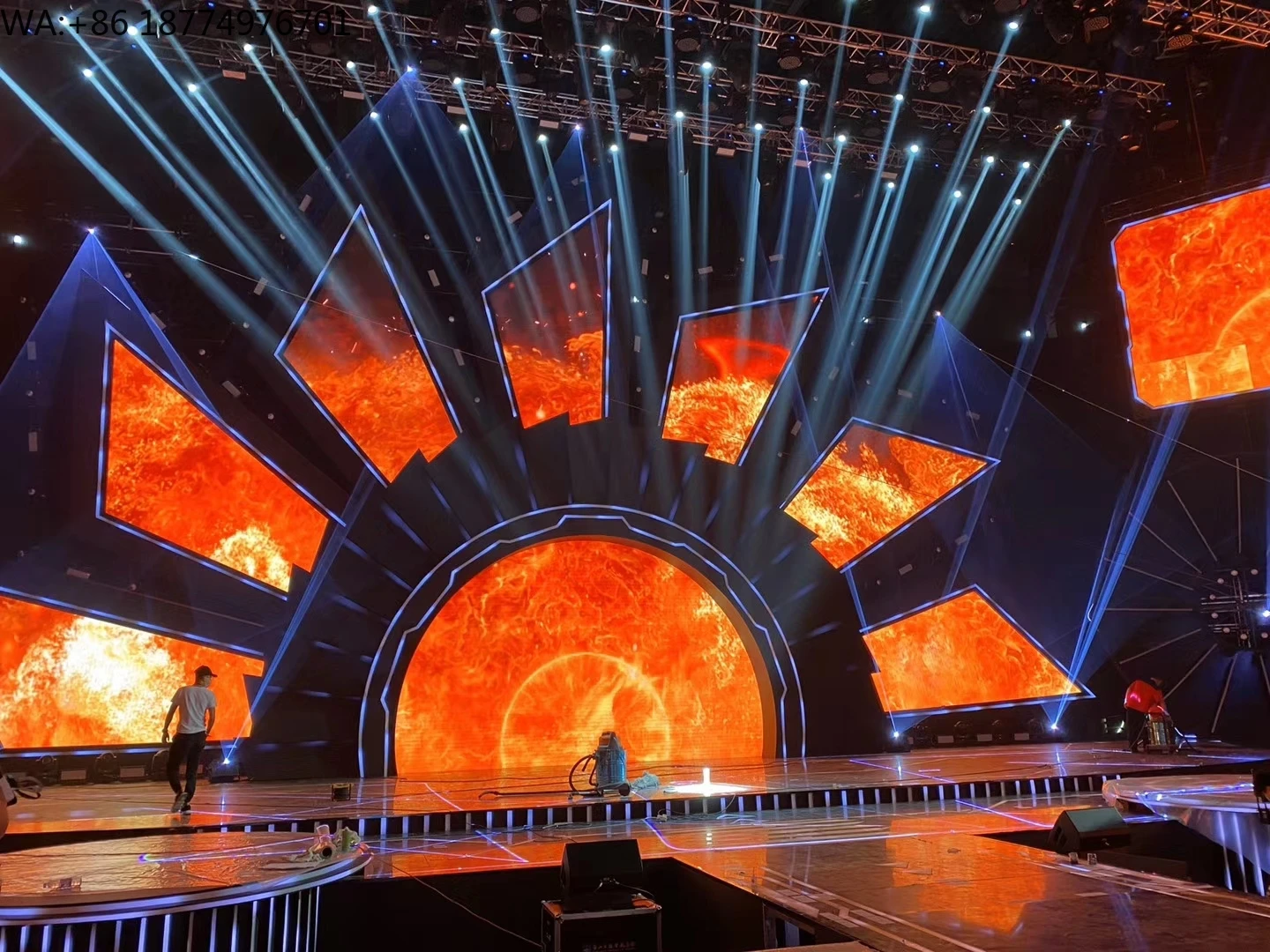 JL Indoor P2.5P3P3.91P4P5P6 RGB Full Color LED Advertising Panels 320*160mm 4K/2K LED Digital Screen SMD LED Module