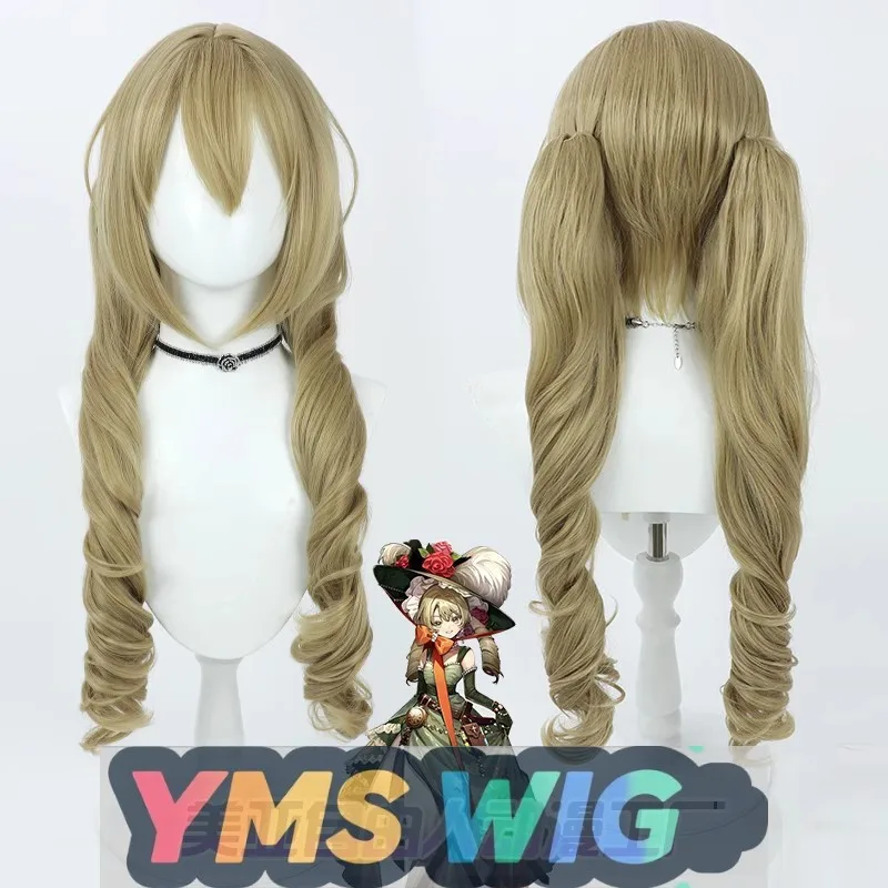 

【YMS WIG】Реверс: 1999 Sotheby Косплей Парик из двух частей римские завитки Реалистичная кожа головы