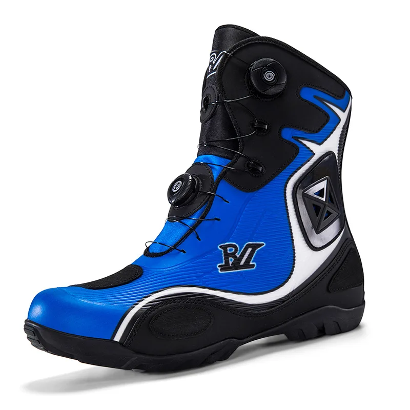Motorcycle boots cycling shoes men women knights four seasons waterproof rally short boots racing boots motorcycle shoes