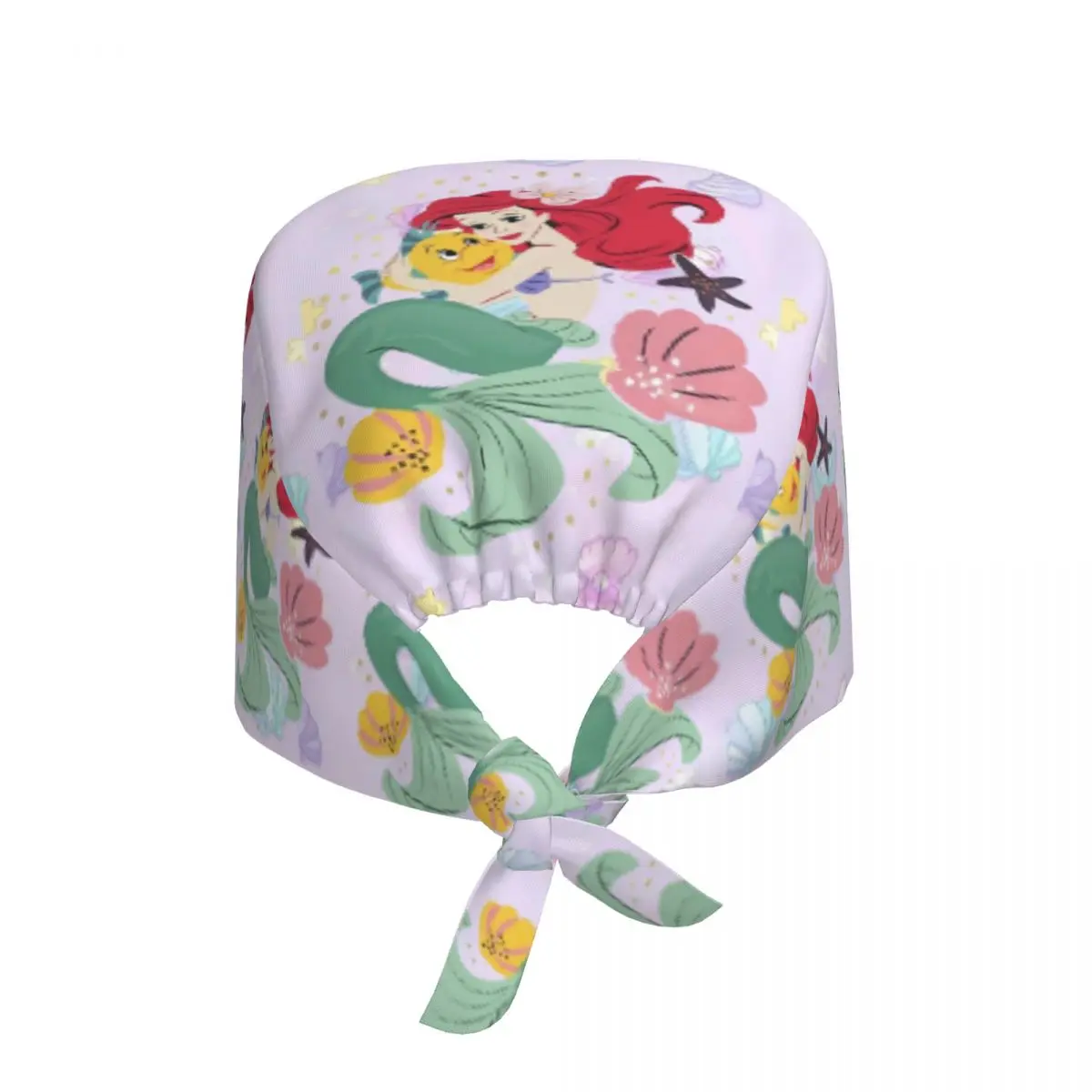 Custom Adjustable La Sirenita A-Aried Working Hat L-Littles M-Mermaied Scrub Caps Scrub Nursing Doctor Surgeon Cap for Dentist