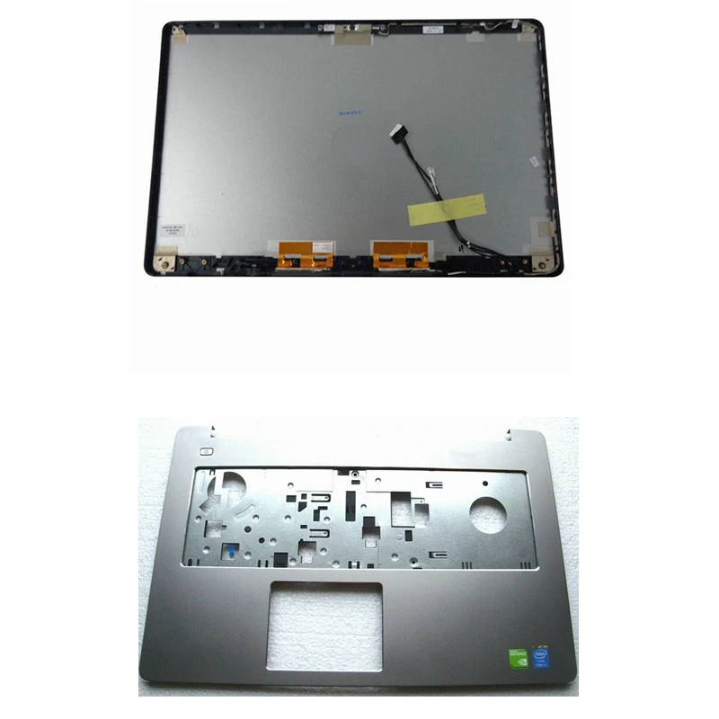 Laptop For Dell Inspiron 17 7737 LCD Back Cover 60.48L08.004/Palmrest Upper Case 0CYGR0 silver C shell