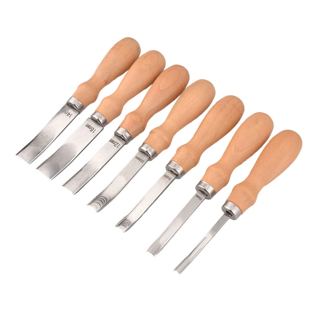 

4-16mm Leather Craft Edge Beveler Skiving Beveling Knife Thinning Pushing Grooving Trench Leathercraft Handwork DIY Cropping Cut