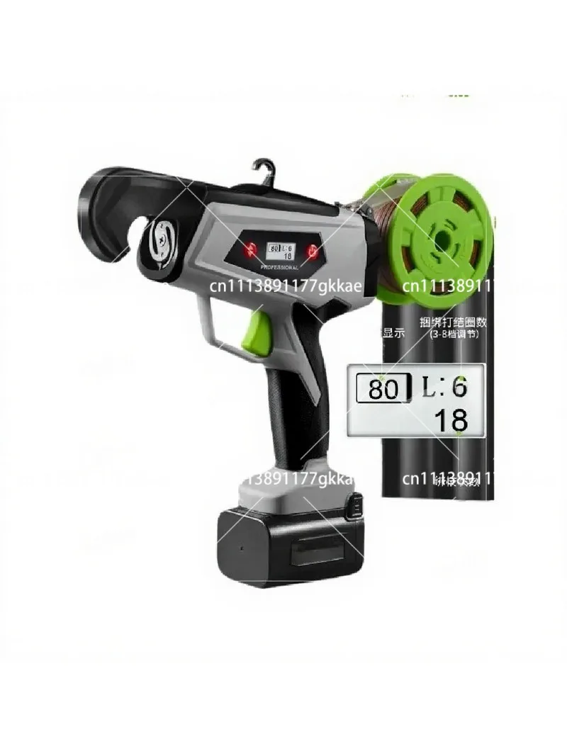Electric Branch Tying Machine for Grape Vine Kiwi Tomato Binding, Fully Automatic Knotter Garden Tool
