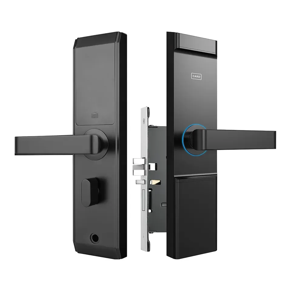 Hot Sale Smart Hotel Locks System Rfid Card Key Security Digital Electronic Door Lock With Management Software System