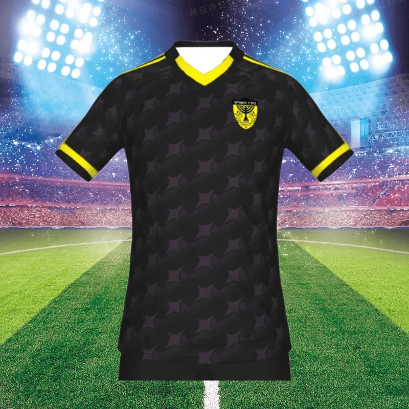 

Classic Men's Quick-Drying T-Shirt Jersey Beitar Jerusalem Away Concept Comfortable Casual Sports Breathable Short Sleeves Moto