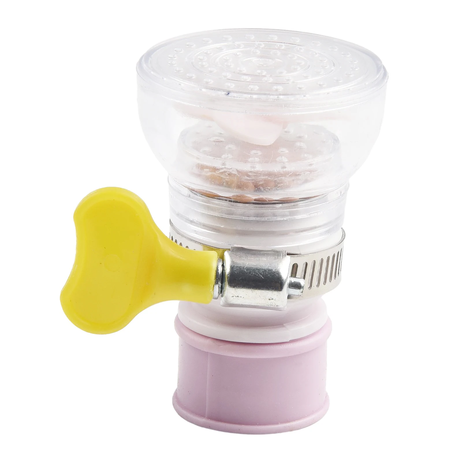 For Sink-Mounted Water Filter with Adjustable Tightness - Suitable for Round Faucets 16 mm to 22 mm in Kitchen or Bath