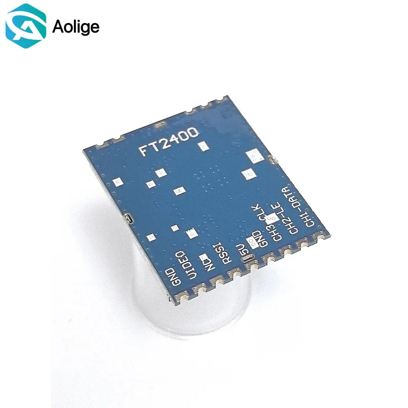 

Flyto FT2400 2.4G (2300-2600MHz) Open Source VRX – SPI Wireless Image Transmission, Compatible with RX5808/MM238R Pins