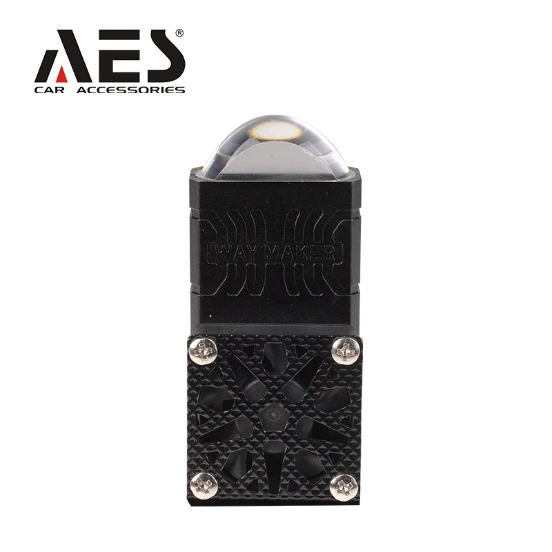 AES 1.5 ''RZ300 ثلاثي الألوان ضوء مساعد واحد/مزدوج الألوان LED مصباح مقاوم للماء للسيارة والدراجات النارية ترقية إضاءة السيارة #6