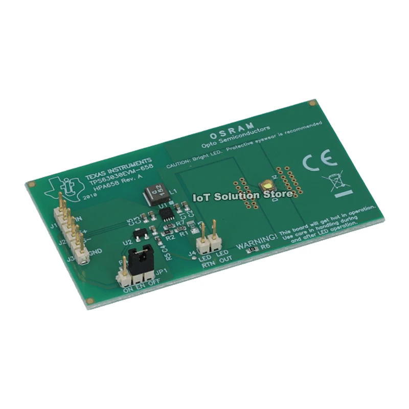TPS63030EVM-658 TPS63030 buck-boost single LED driver evaluation module