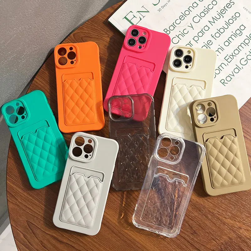 Liquid Skin Feeling for iPhone 14 pro Case Premium iPhone 11 Convenient Insert Card Case iPhone 13 Drop Protection Silicone Case