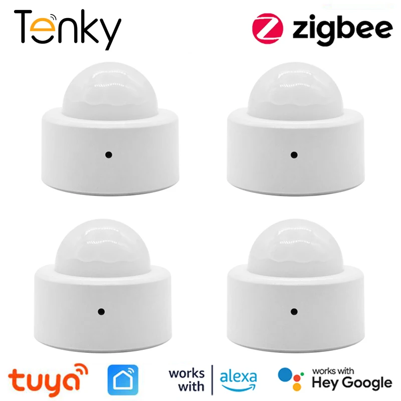 

Tuya Zigbee PIR Motion Sensor Human Motion Sensor Smart Home Security Detector Smart Life Control Works With Alexa Google Home