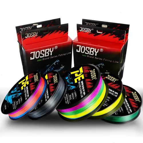 Imagen 2 del producto JOSBY nuevo hilo de pescar de PE de 4 hebras Raid 150M alambre multifilamento carpa mosca mar agua salada tejido herramienta extrema 23LB-45LB