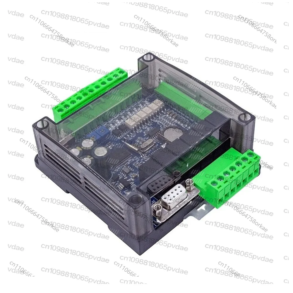 FX3U-14MR -14MT PLC industrial control board 8 In 6 Out Anolog 6AD 2DA Modbus RS485 RTC Case included Relay Transistor Board