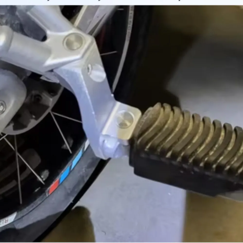 Motorcycle FOR BMW R1200GS LC R1250GS Passenger Footrest Relocation Rear Set Foot Pegs R 1250 GS Adventure S1000XR S 1000 XR