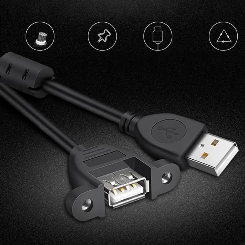 Cáp truyền dữ liệu USB 2.0 tốc độ nhanh với chiều dài nghe 100-300cm