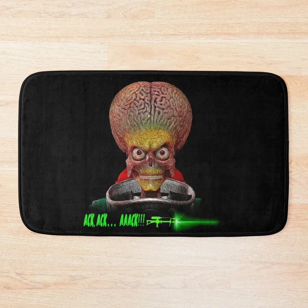 

MARS ATTACKS Bath Mat Showers Rug Bathroom Toilet Floor Baths Bathroom Mat