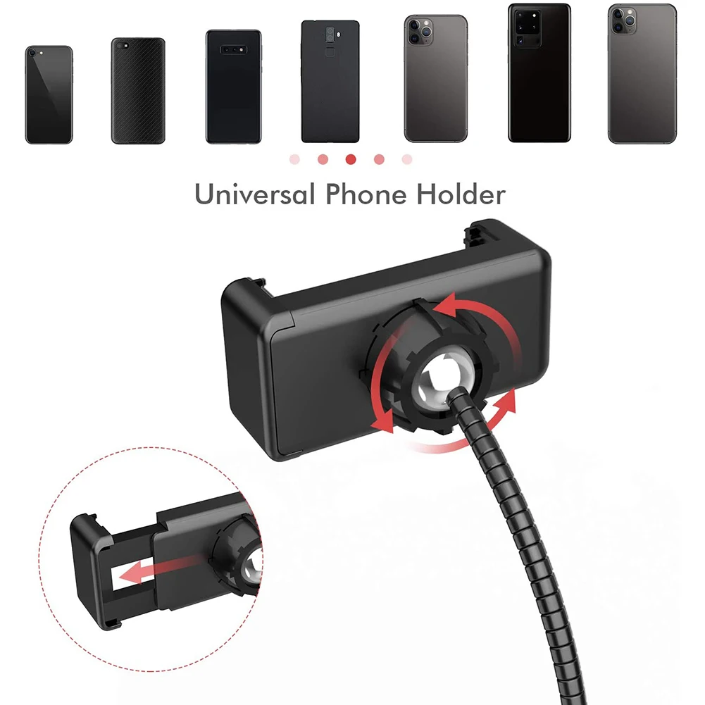 26/33 سنتيمتر LED Selfie حلقة الإضاءة ضوء عكس الضوء التصوير Selfie حلقة مصباح USB التحكم عن بعد ملء ضوء للهاتف فيديو لايف