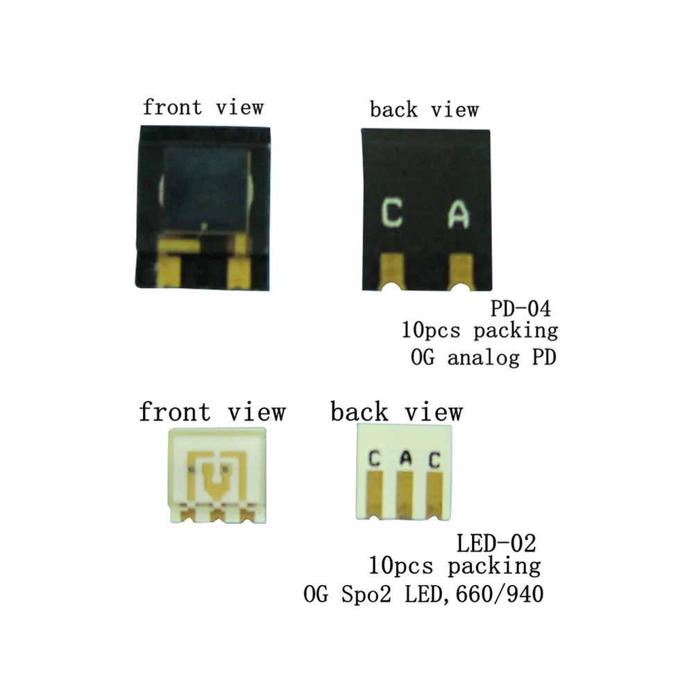 

OG reusable spo2 oxygen sensor LED 660/940 with photo detector