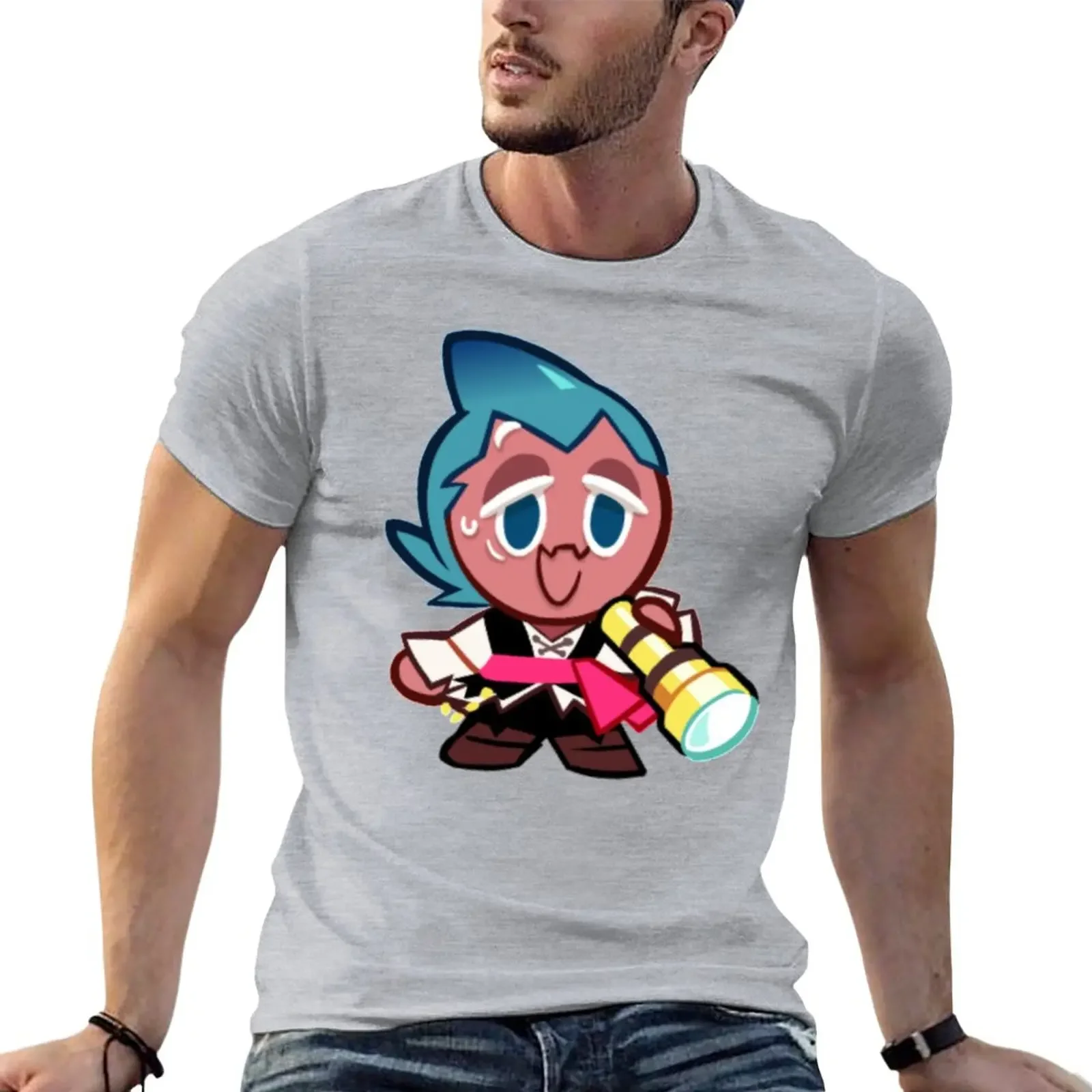 

sorbet shark cookie run T-Shirt sweat vintage clothes mens white t shirts