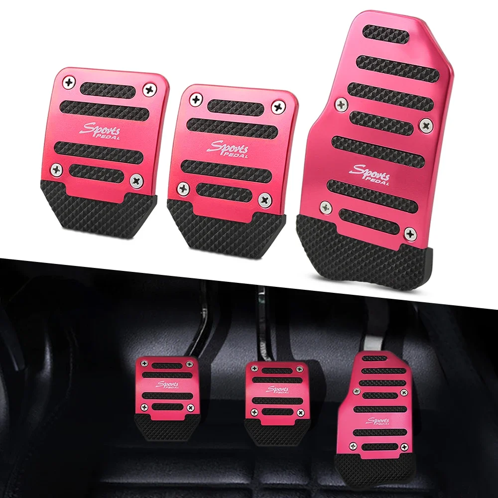 Aluminum alloy car anti-skid pedal accessories for Suzuki SX4 SWIFT Alto Liane Grand Vitara Jimny SCross