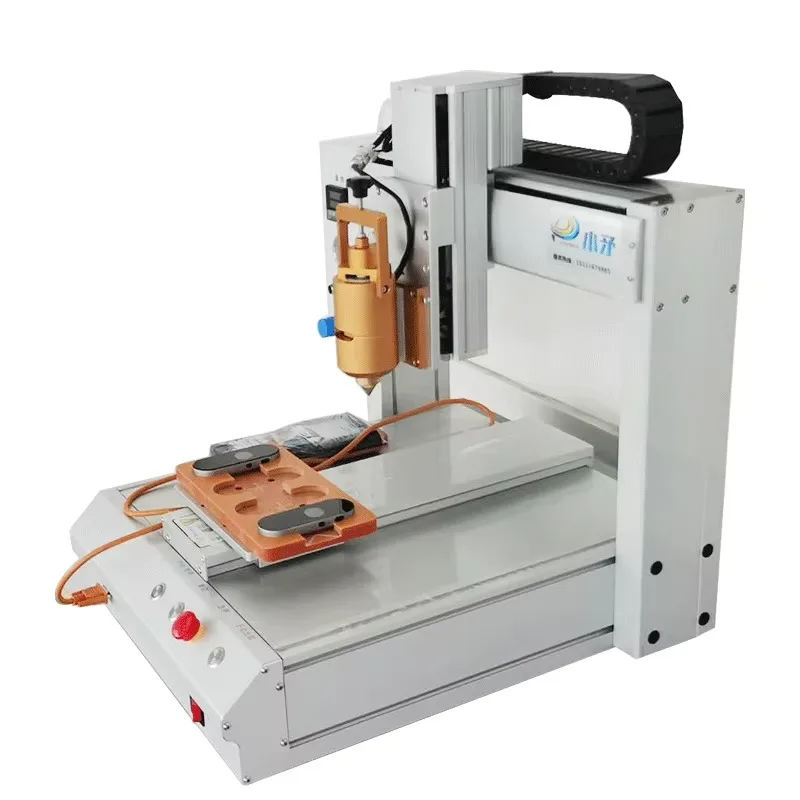 Hot melt dispensing robot, desktop, motor pump, gearbox PLC bearing, engine preheating function