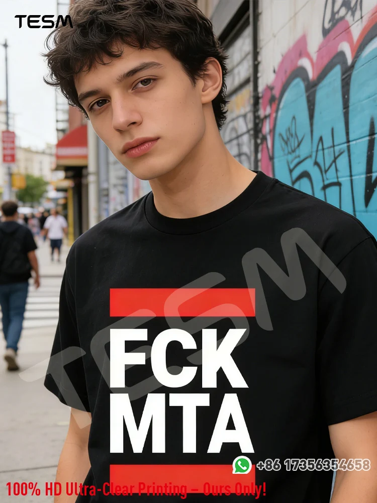TESM Men Cotton T-Shirt Men Women Summer Streetwear Fashion Short Sleeve Couple Parent-Child Casual  Cotton Tee
